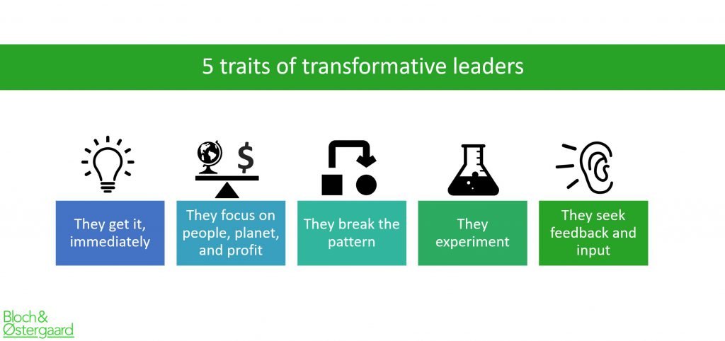 Five-traits of a transformative leader